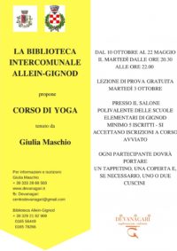 Corso di yoga - Devanagari - Centro Yoga Aosta
