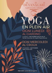 Yoga en plein air- Devanagari - Centro Yoga Aosta